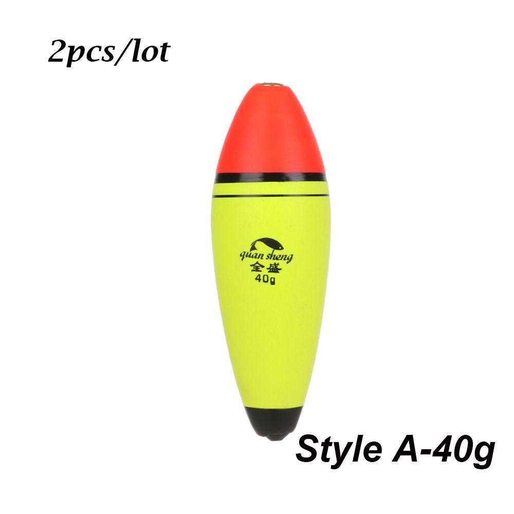 2pcs/lot High Quality Cat fish Plastic Eva Foam Bobber Ball Boia Fishing Float