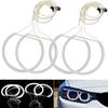 4x 131mm CCFL LED WHITE For BMW E36 E38 E39 E46 Daytime Running Light Headlight Angel Eyes Lamp Circle Ring Car Accessories