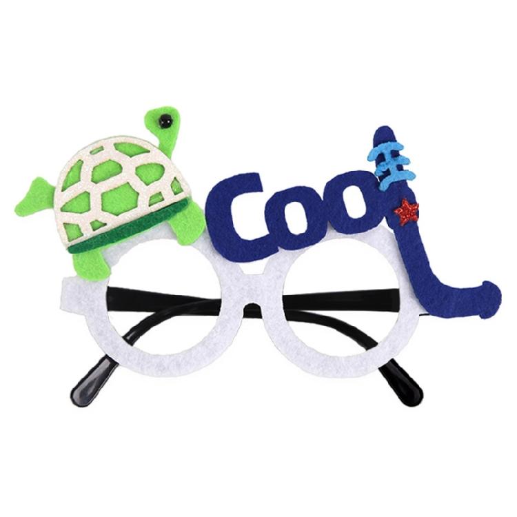 Оправа для очков с морскими животными, забавные очки с океанскими животными, тематическая вечеринка «Под океаном», украшения для дня рождения, принадлежности, подарки