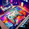 Коврик для игровой зоны для подростков, ковер для мальчиков, 3D-прозрачный геймпад, игровой контроллер для игровой комнаты, спальни для мальчиков и девочек, игровой комнаты, напольный коврик