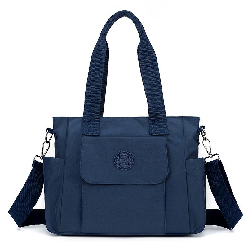 Women's Bag Shoulder Mother Bag Summer New Lightweight Nylon Cloth Printed Bag Fashion Messenger Handbag