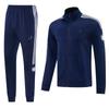 Men Women Football Warm-Up Jacket Set Long Sleeve Training Suit Winter Sportswear