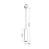 Lampa Wisząca Lino 1 Gu10 Naturalne Drewno Wood Sollux Sl.0636