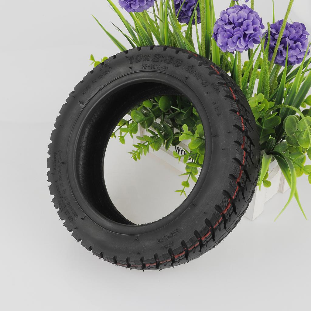 Ulip 10x2.5 Tubeless Tire 60 85 6 Off Road Vacuum Tire 10 Inch Electric Scooter Tire Explosion Proof Inflatable Rubber