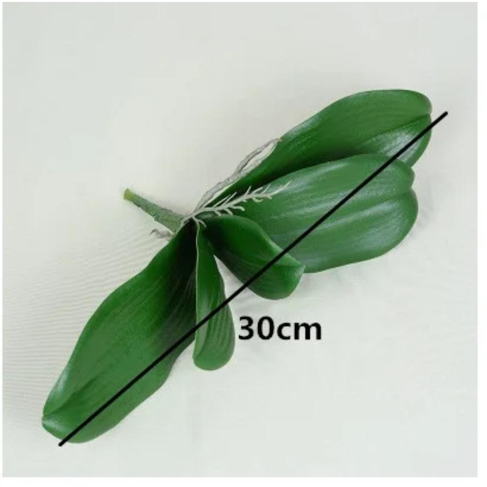 Латексная искусственная орхидея-бабочка с 9 головками 3D-печать Большой размер Искусственный фаленопсис Силикон ПУ На ощупь как настоящий Свадебный домашний декор