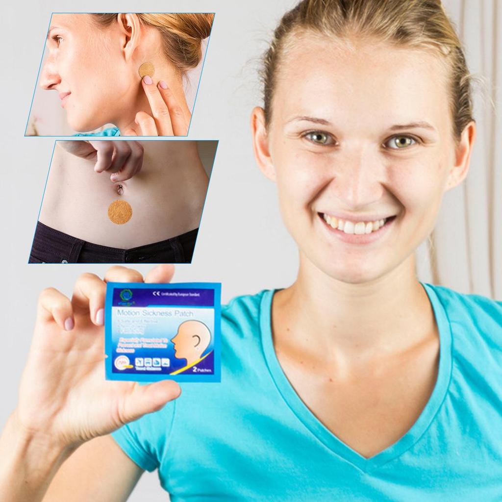 KONGDY Sickness Patch 40pcs/20bags Travel Anti-Motion Sickness Medical Stickers Prevent And Relieve Motion Sickness Medicine Pad