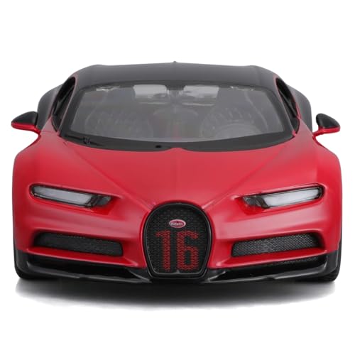 Maisto 1/24 Bugatti Chiron Sport Красный / Металлическая модель автомобиля, Готовый продукт 31524