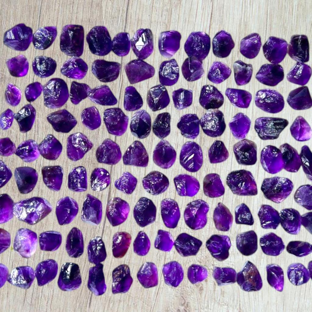 Высококачественная огранка натурального аметиста, необработанный драгоценный камень, неполированный необработанный камень, смешанная партия необработанных камней, партия лечебных камней, необработанные драгоценные камни.