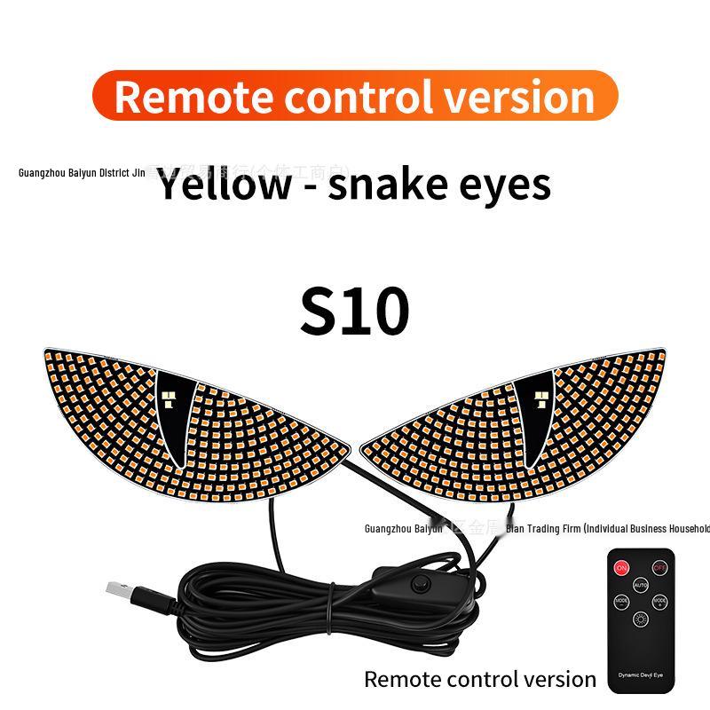 Cross-Border LED Rear Windshield Expression Light with Remote Control