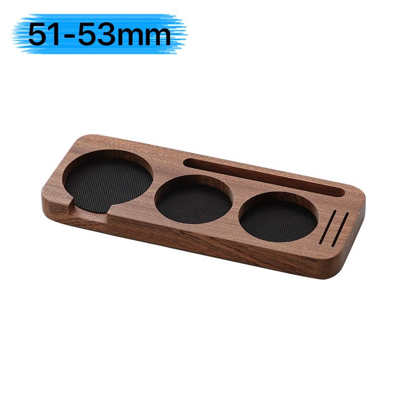 Подставка для кофе, держатель портафильтра, подставка для станции, ореховое дерево для 51 мм, 54 мм, 58 мм, аксессуары для эспрессо, бариста