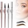 New Sensation Eyebrow Ultra-fine Liquid Eyebrow Pencil, Ultra-fine Two-claw Eyebrow Pencil, Natural Coloring, Waterproof and Long-lasting, No Smudging