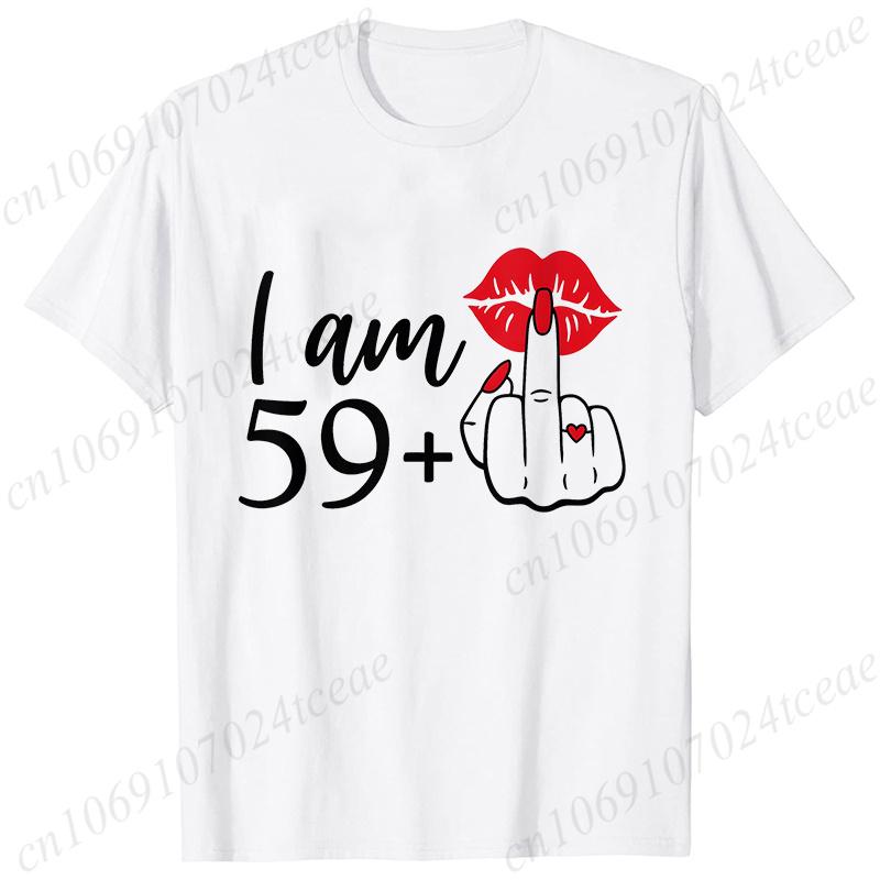 Unisexs New Fashion Streetwear I Am 39 Middle Finger Tshirts 39th Birthday Unisex Clothing Fashion Birthday Y2k Clothes Top