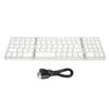 Bluetooth Keyboard Triple Fold Multiple Device Connection Wireless Keyboard for Laptop Tablet Phone