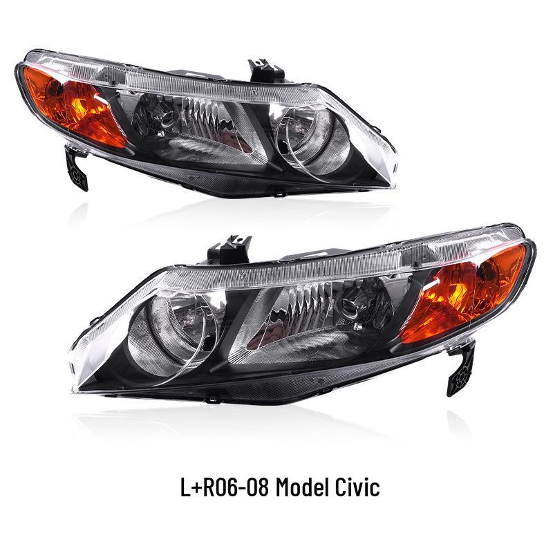 Совместимая сборка фары для Honda Civic 8-го поколения 06-08