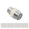 100 Sets LED Holder 5mm Plastic Light Emitting Diode Panel Mount Clip Accessory Set Kit