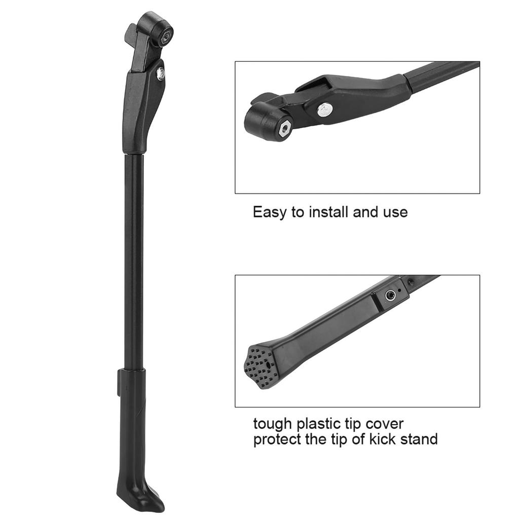 Регулируемая подножка для велосипеда из алюминиевого сплава, аксессуар для боковой подставки для велосипеда 700C 24-29 дюймов