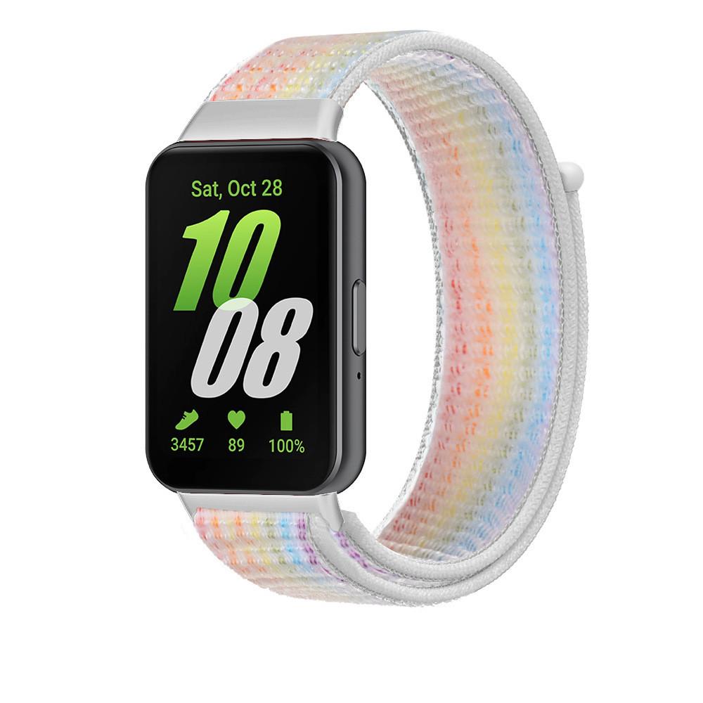 Нейлоновый ремешок для Samsung Galaxy Fit 3, регулируемый эластичный браслет-петля, ремешок для часов для Samsung Galaxy Fit3, сменный ремешок