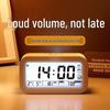 Smart Desktop Alarm Clock for Students - Strong Wake-Up