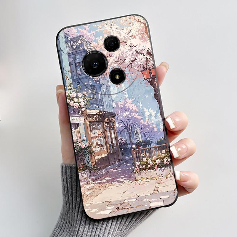 Чехол для TCL 60 NxtPaper 4G / TCL 60 SE NxtPaper Чехол Роскошный Дракон Милый Крутой Мальчики Девочки Черный Матовый Мягкий Силикон Задняя Крышка