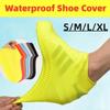 Silicone Shoe Cover Non-slip Wear-resistant Waterproof Rain Shoe Cover for Men and Women