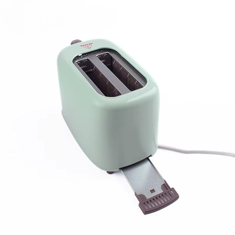 2 Slices Electric Stainless Steel Toaster Automatic Bread Maker Breakfast Baking Machine Two Slot Toast Sandwich Grill Oven