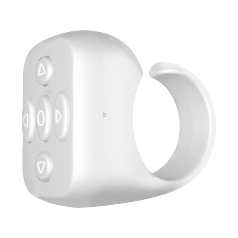 Scrolling Rings Bluetooth-Compatible Remotes Control for Video Scrolling Electronic Book Page Turning Long Battery Life