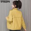 Jacket Female Spring and Autumn Loose Wild Workmanship Jacket Women's Coat