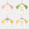 Baby Clothes Casual Short-sleeved T-shirts Summer Clothes Boys Girls Baby Children Children Summer Half-sleeved Tops