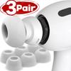 Премиальные амбушюры из пены с эффектом памяти для AirPods Pro 2/Pro 1-го поколения Мягкие амбушюры Затычки для ушей Губчатые накладки для ушей Помещаются в зарядный кейс