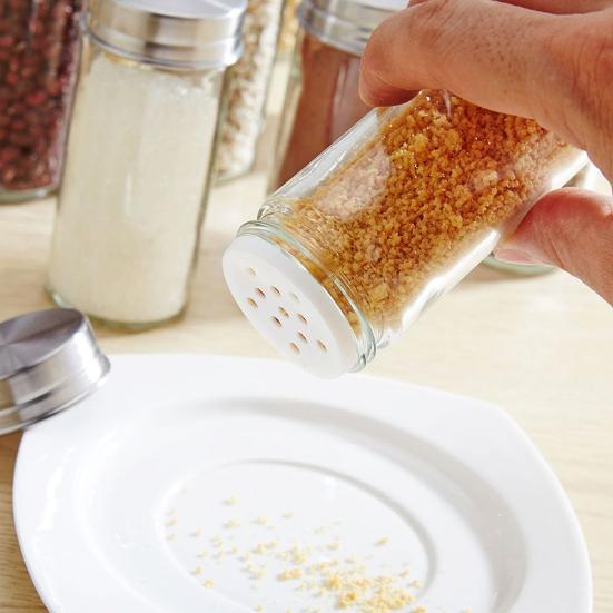 1 комплект, бутылка для приправ, влагостойкая, большая емкость, 90 мл, банка для специй с вращающейся на 360 градусов стойкой для хранения, кухонный гаджет