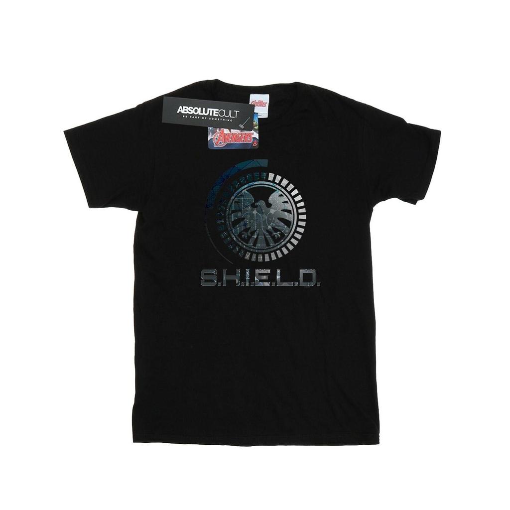 Marvel Womens/Ladies Agents Of SHIELD Circuits Cotton Boyfriend T-Shirt