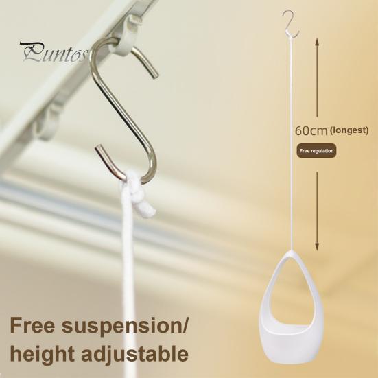 Подвесной цветочный горшок в форме капли с дренажным отверстием, подвесная корзина для растений с металлическим крючком для внутреннего и наружного декора сада