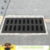 Металлическая прямоугольная дренажная решетка с пазами с несущей способностью 2 т, уличная крышка для канализации для дворов, садов, парковок