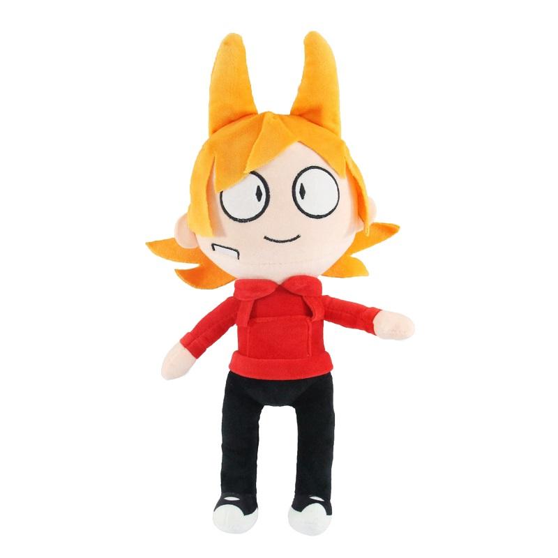1/4 шт. Плюшевая игрушка Eddsworld Эдд Торд Мэтт Том Мультяшные плюшевые игрушки Набивная кукла Мягкие фигурки Аниме Домашний декор Ребенок Подарок для поклонника