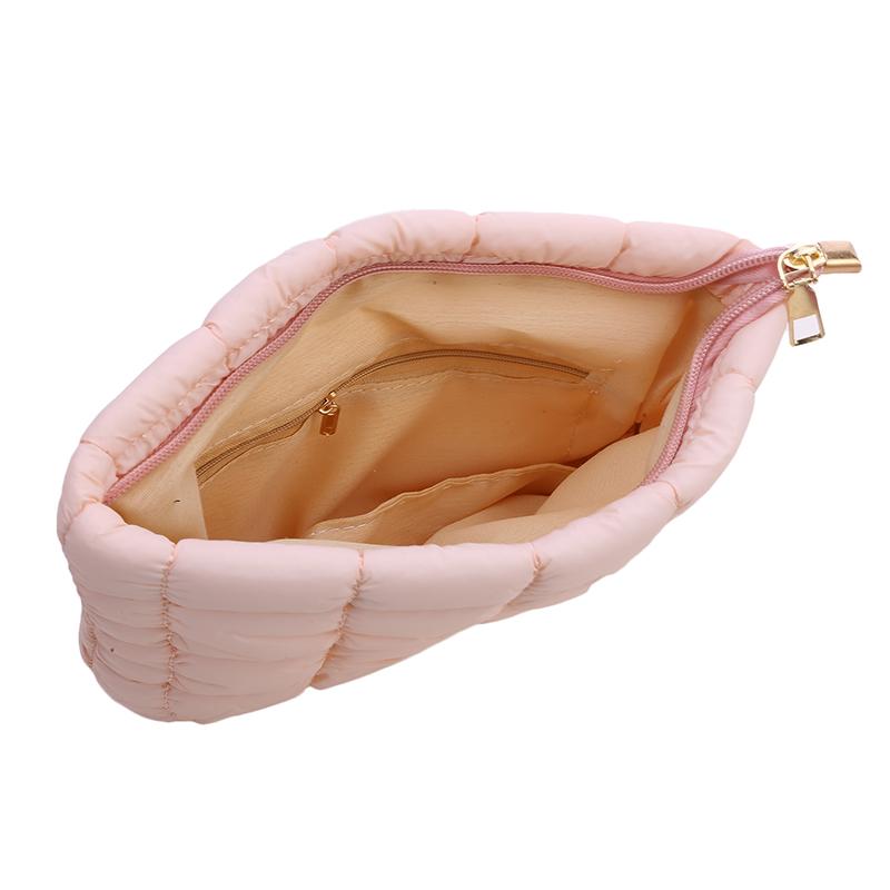 Женская мода портативная косметичка гигиеническая салфетка наушники губная помада косметичка