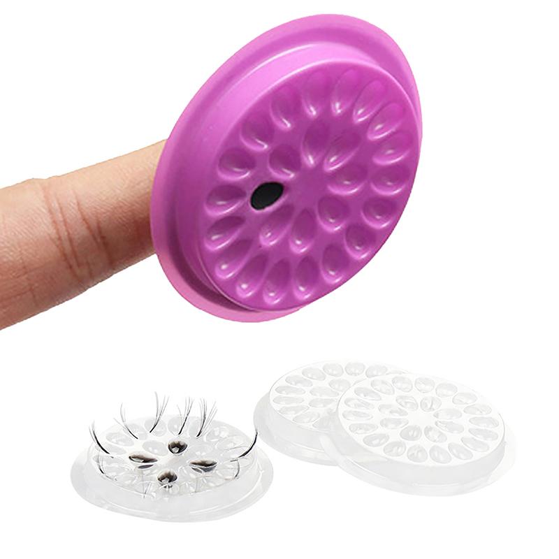 20 шт. держатель для клея для накладных ресниц пластиковый держатель для клея для ресниц поддон для наращивания ресниц подложки инструмент для наращивания ресниц салон