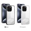 KEYSION Transparent Case for iPhone 16 Pro Max 15Plus TPU+PC Anti-slip HD Clear Shockproof Phone Cover for iPhone 15 Pro 16 Plus