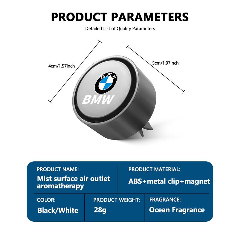Car Air Outlet Aromatherapy Solid Fragrance For BMW Performance X1 M3 M6 F01 F02 E34 E36 E60 F10 F20 X6 KQ9