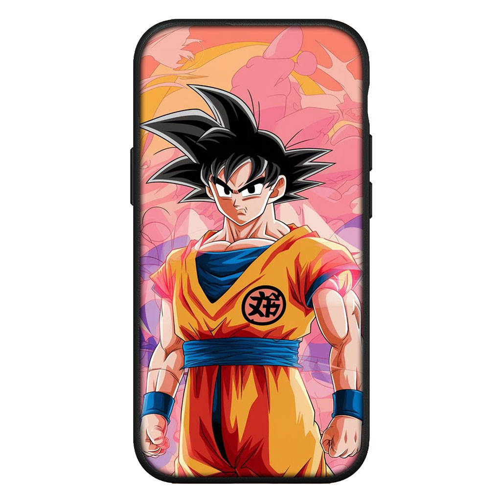 Для iPhone 15 14 Xiaomi Redmi Note 13 12 11 10 Pro Max X 8 9 XR Samsung Galaxy S24 S23 A15 13C Huawei OPPO Прекрасный чехол для телефона Dragon Ball Goku Super