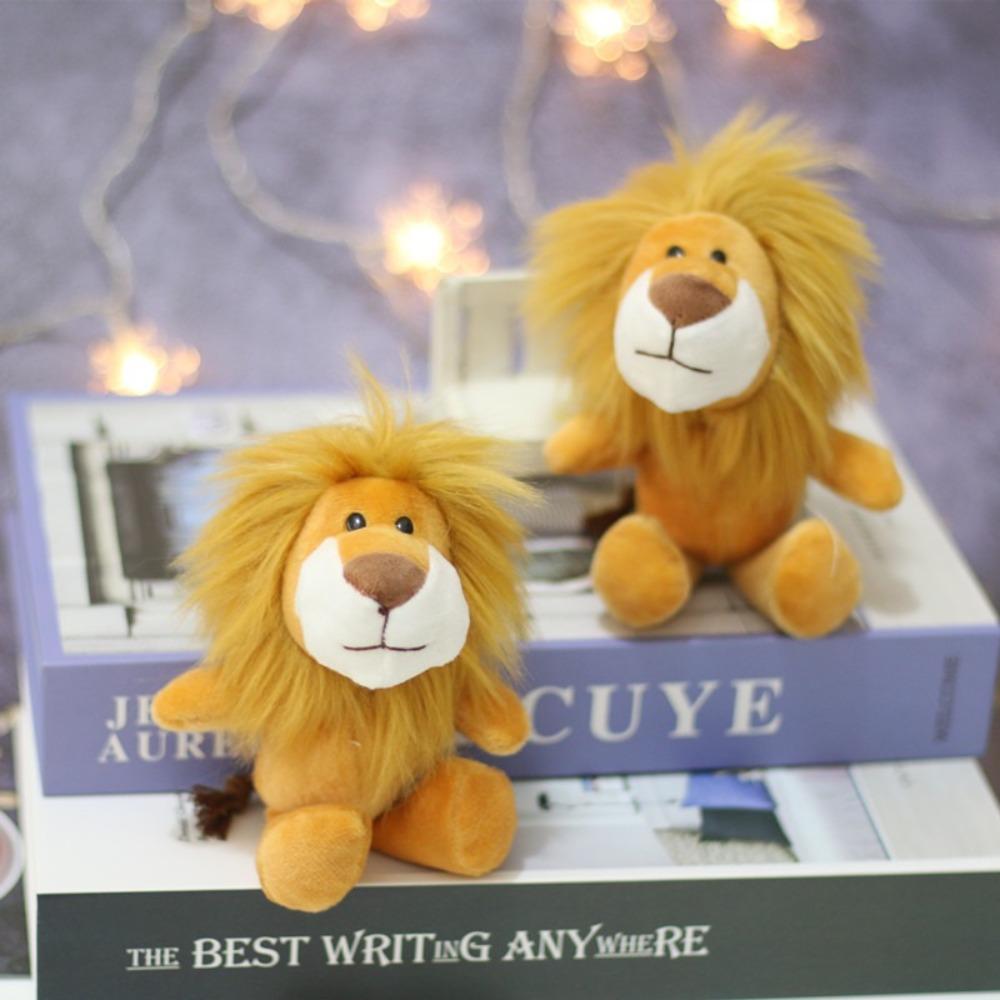 Ornament Lion Key Chain Key Ring Giraffe Animal Plush Toy Plush Keychain Stuffed Toys Plush Dolls