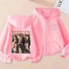 New Girl Group Zipper Hoodie Boys Girls Fashion Casual Sweatshirt Kids Zip UP Hooded Tops