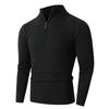 Men's Knitted Sweater Autumn New Men's Half Zipper Fashion Trend Fashion Knitted Sweater