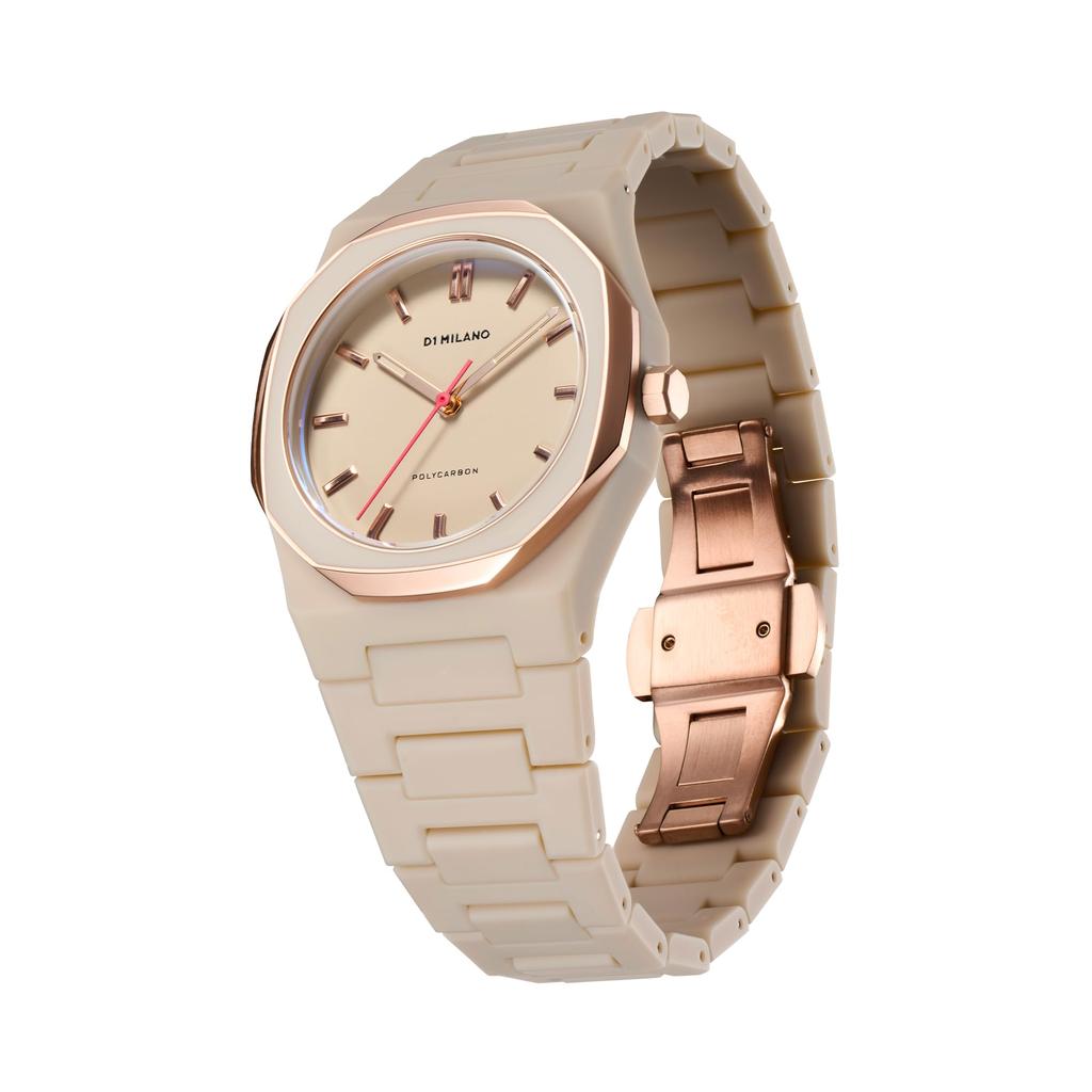 Authorized Distributor D1 Milano Watch PCBU15 Polycarbon Akebia Mesh 37mm [D1 MILANO] Men's Women's