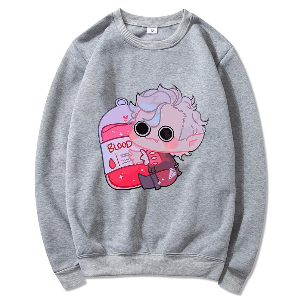 Kawaii Astarion Hoodie Women Harajuku Vintage Graphic Hoodies Unisex Anime Cartoon Casual Aesthetic Funny Pullovers Sweatshirts