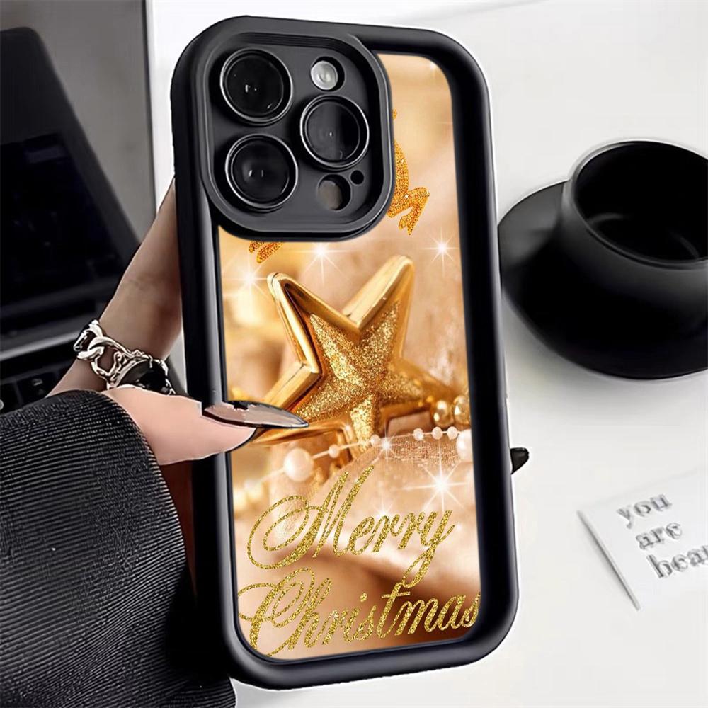 Мягкий чехол Sky Eye Ladder для Xiaomi 14T Redmi 12c 13c 14c Note 11 12 13 Pro 11s 12s Все модели Xiaomi Redmi Чехлы для телефонов NY37 Новый год Счастливого Рождества