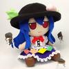 Новая милая плюшевая игрушка из проекта Touhou Тэнси Хинанави Фумо Милый персонаж с синими волосами Мягкая набивная кукла Аниме Плюшевая игрушка для фанатов Подарок на день рождения Украшение для дома
