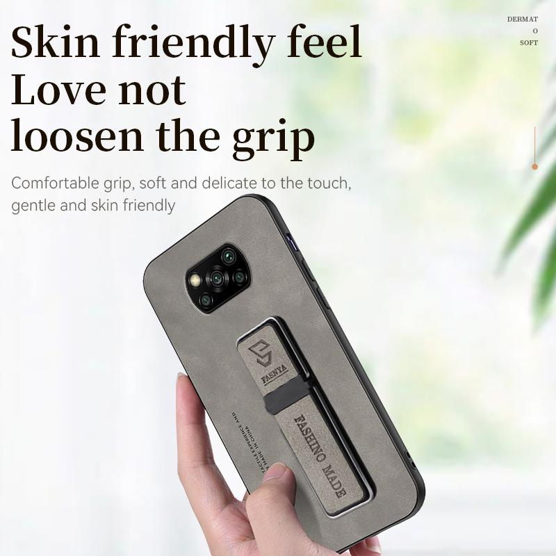 For Xiaomi Poco X3 Pro Case Car Magnetic Holder Phone Cases For Poco X3 NFC X 3 Pro X3Pro Silicone Shockproof Leather Back Cover