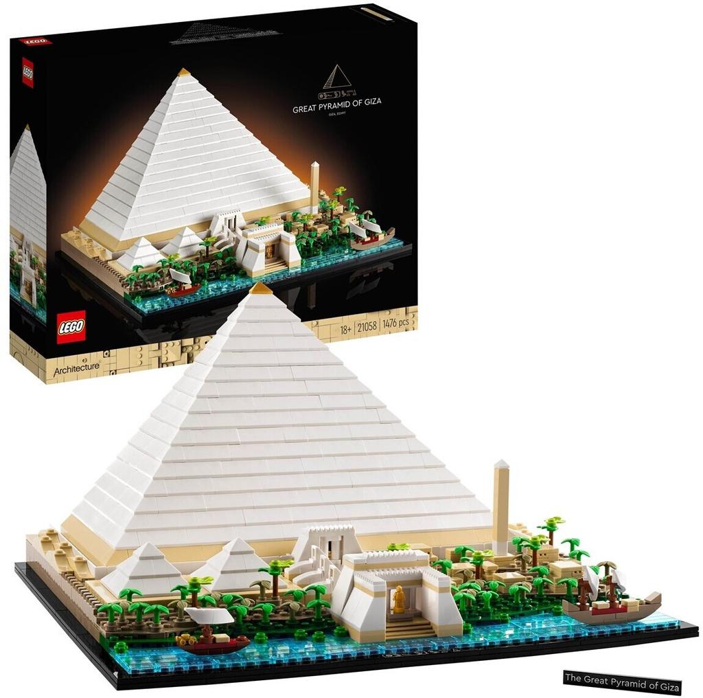 LEGO Конструктор Architecture – Haus – Cheops – Pyramid (21058)