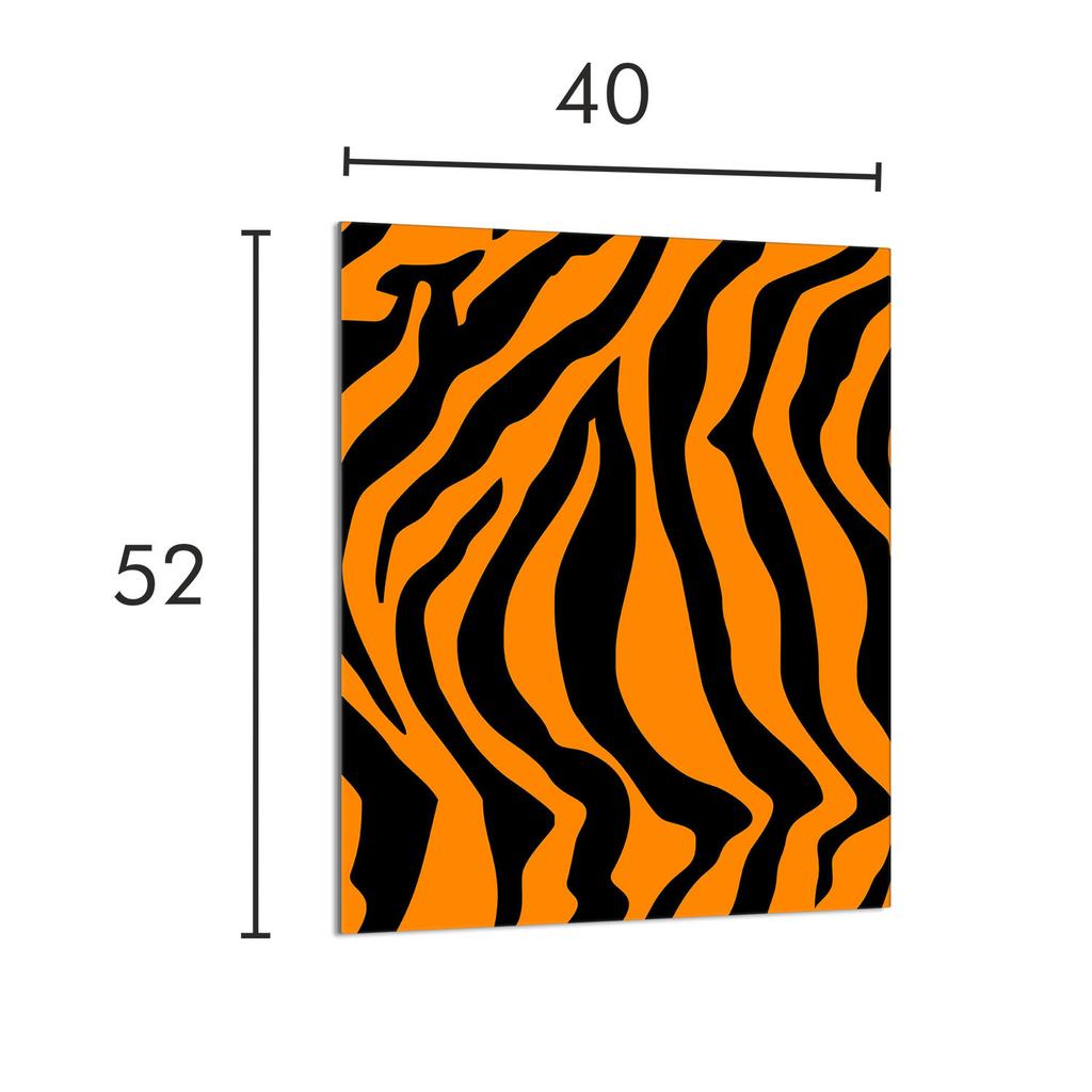 SZKLANA DESKA DO KROJENIA 40x52 Tygrys