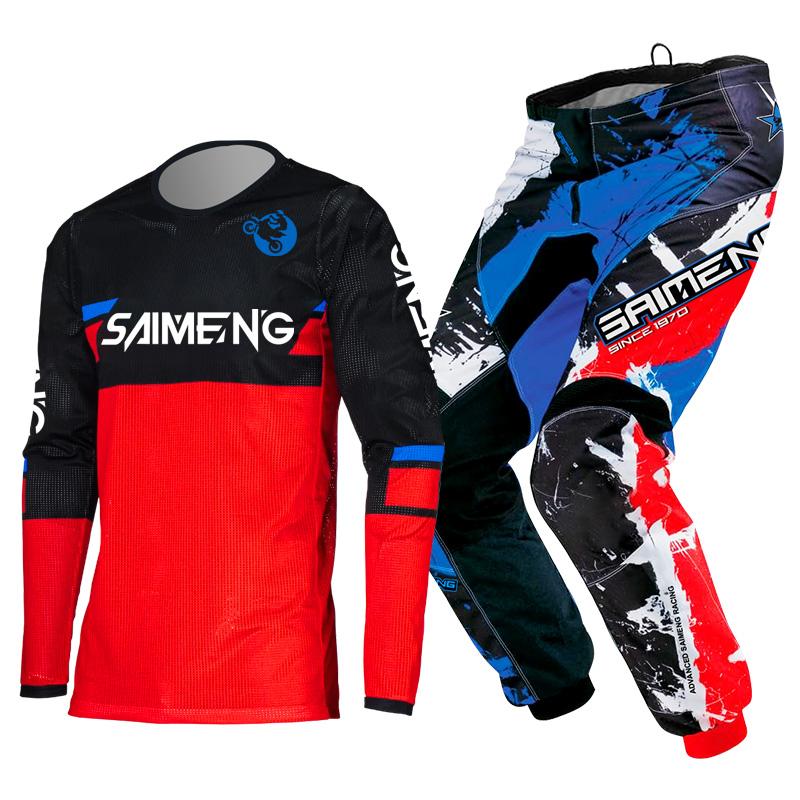 Motocross Gear Set for Kids 4 5 6 7 8 9 10 11 12 13 Years Youth Child Motorcycle Boy Girl Jersey Pant Kits Racing Suit Off-road Enduro MX MTB